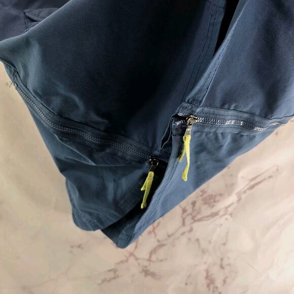 Title Nine Skirt Womens 4 Small Blue Green Skort Stretch Pleated Trailmix - Picture 10 of 13